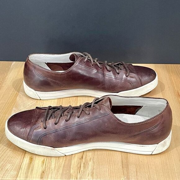 Cole Haan Brown Leather Retro Sneakers. Size 10.5M - Picture 7 of 10